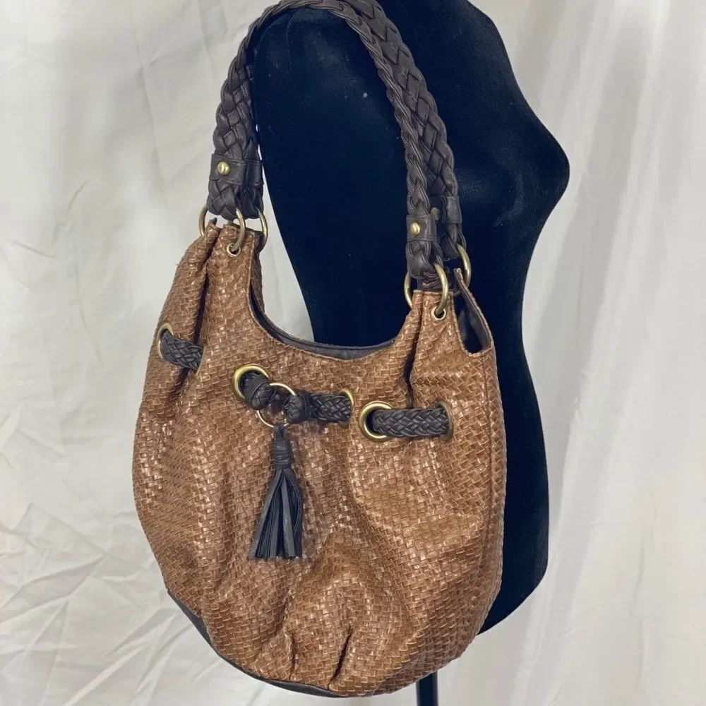 Bueno Woven Satchel